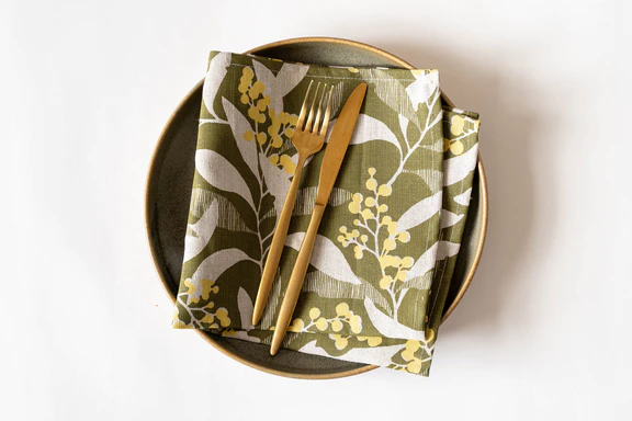 와틀 냅킨 (4입 세트)