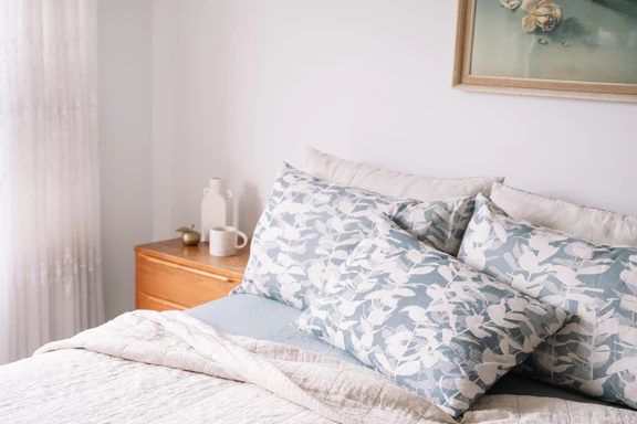 Eucalyptus in Mist - Linen Pillowcase