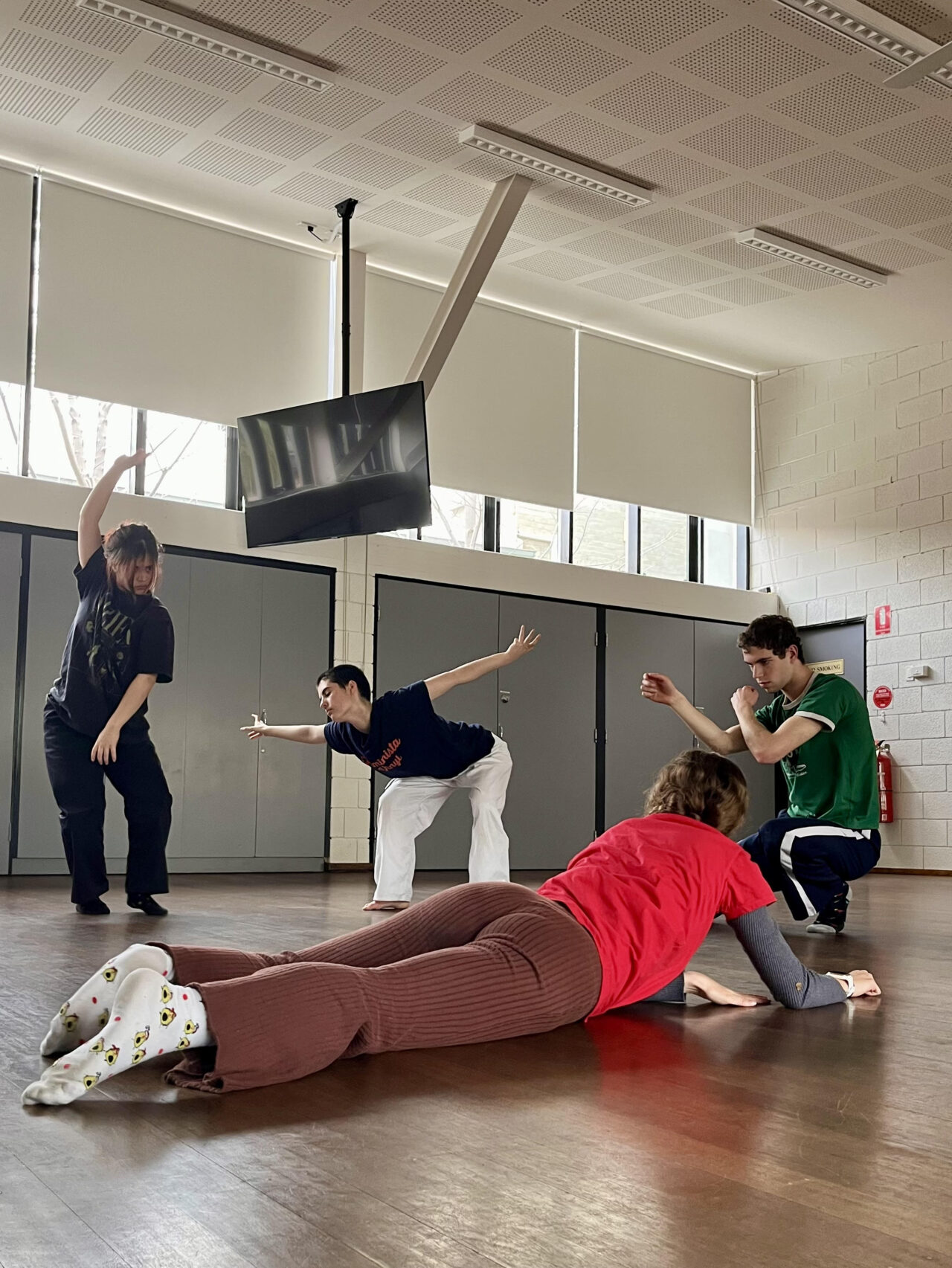 Photographer Chelsea Byrne. Dancers Charlie Yu, Tylah Syme and Alice Atkinson 