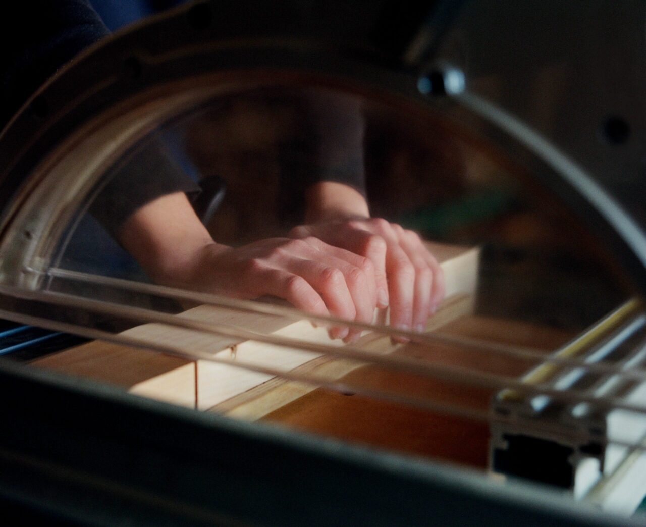 Georgie Szymanski, Preston studio, 2023. Image by Issy Connelley.