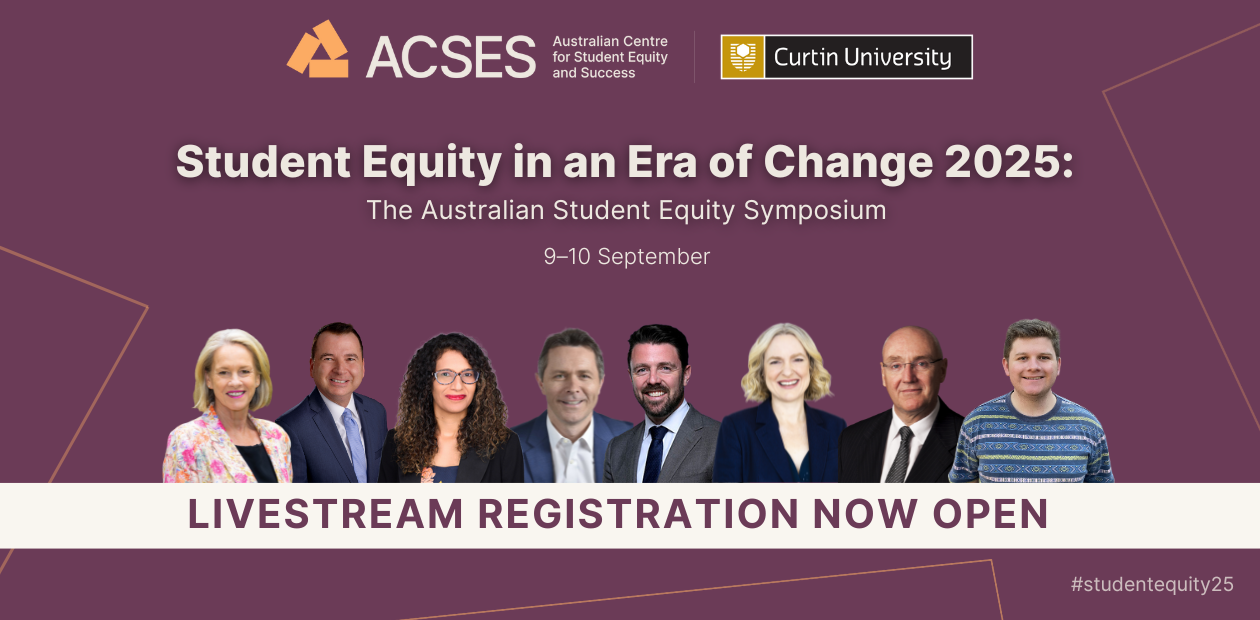 ACSES 2025 Symposium banner livestream graphic