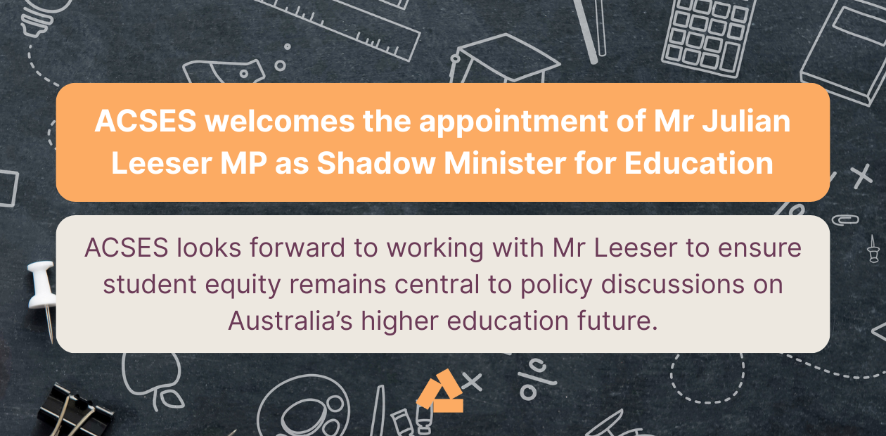 Congratulations to the Shadow Education Minister (2)