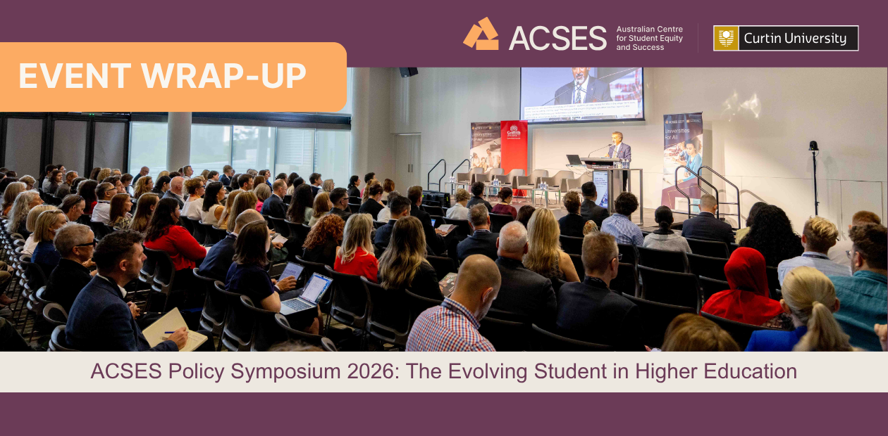 Graphic promoting the full wrap-up of the ACSES Policy Symposium 2026, featuring an audience photo from the event.