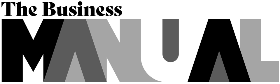 Modern The Business Manual Logo