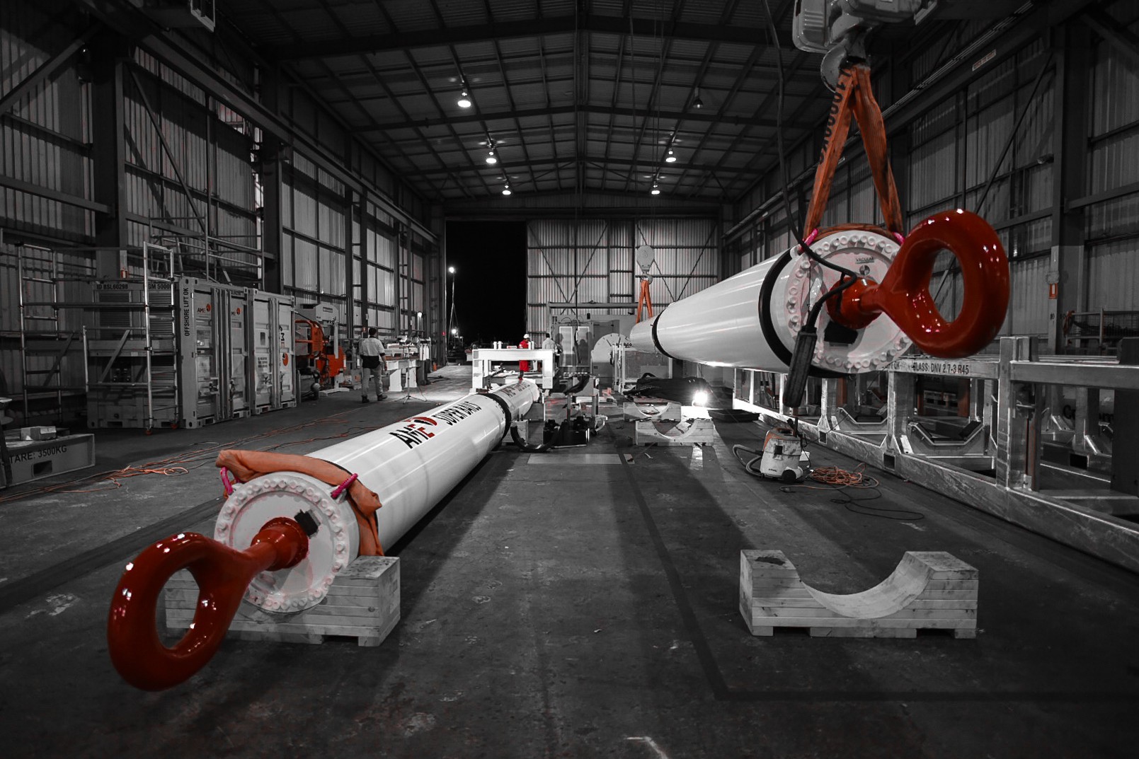 AME Superbails in offshore facility