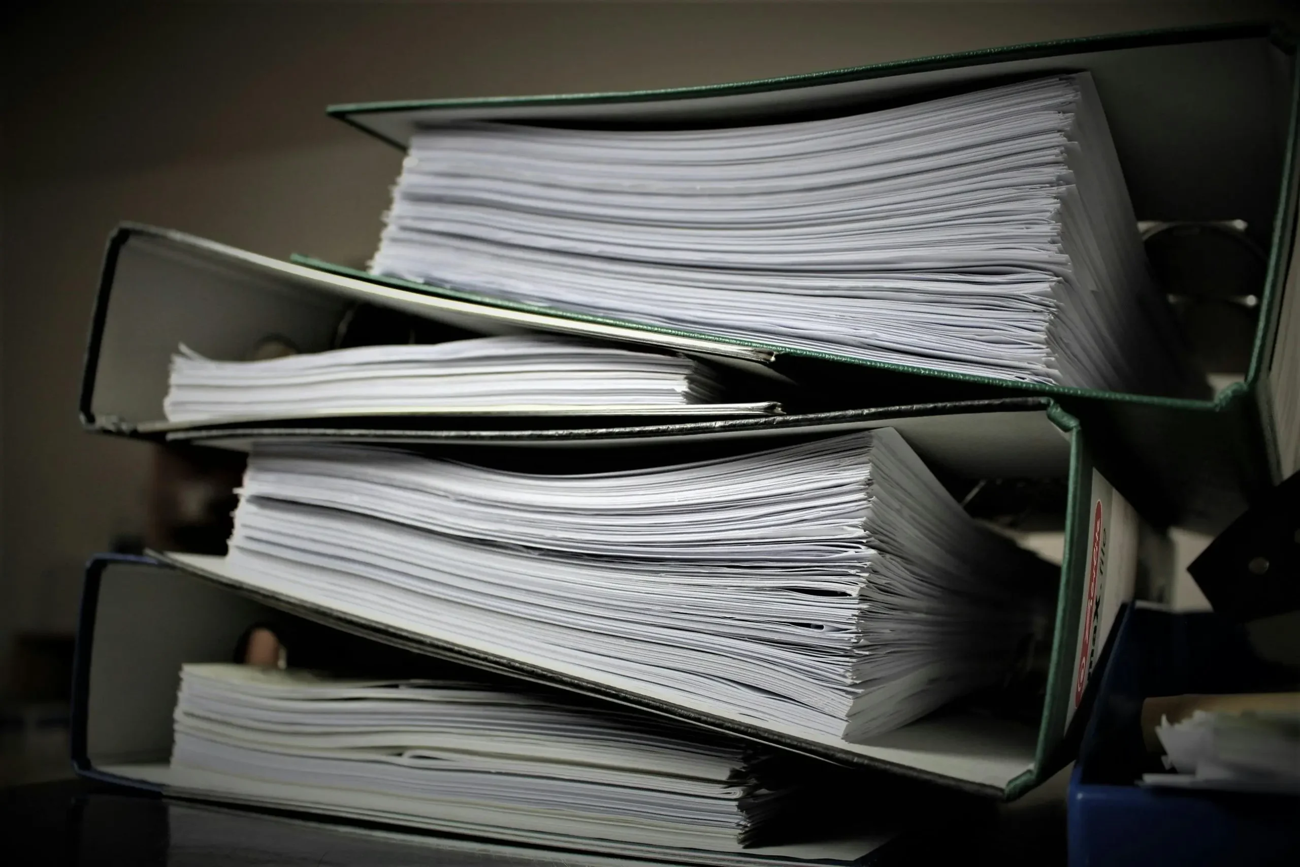 Pile of files
