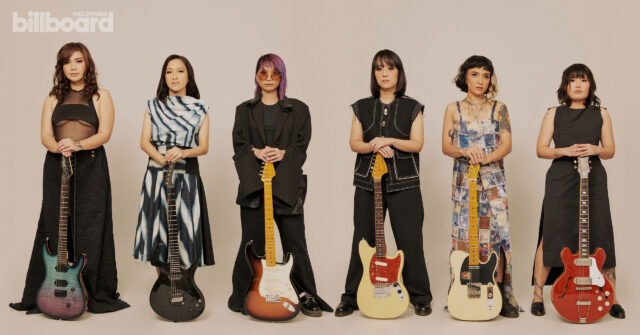 Caren Tevanny, Barbie Almalbis, Chen Pangan, Evee Simon, Ymi Castel, Noodle Perez; photographed by Jerick Sanchez