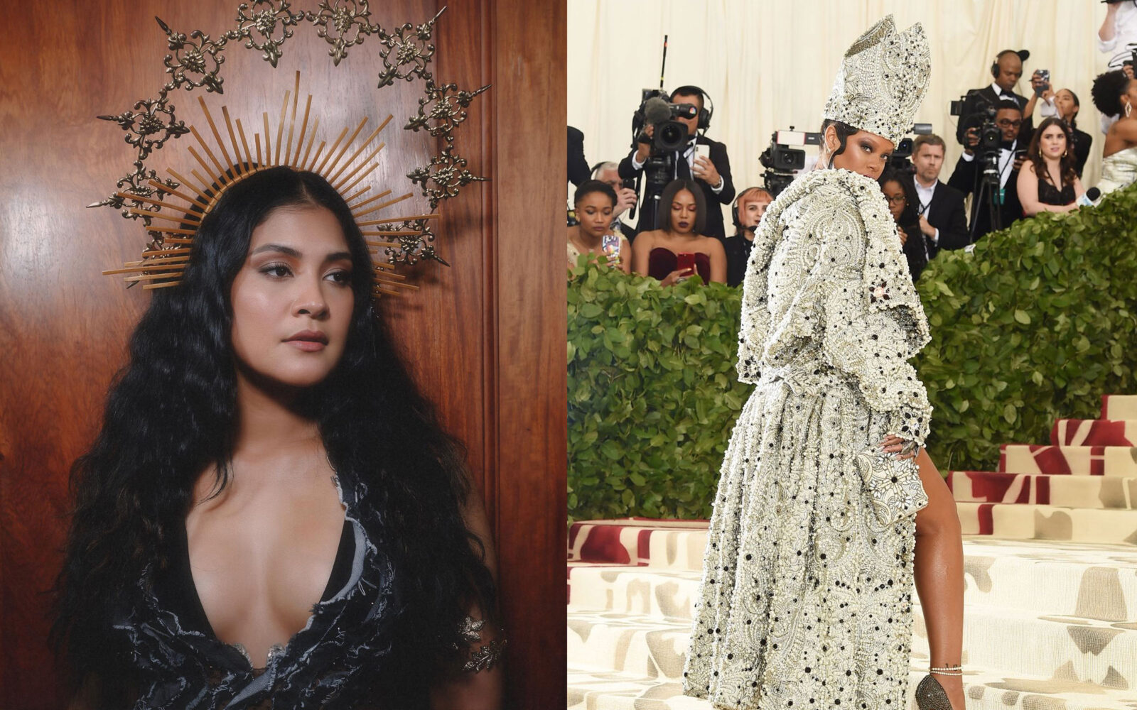 kiana v rihanna met gala