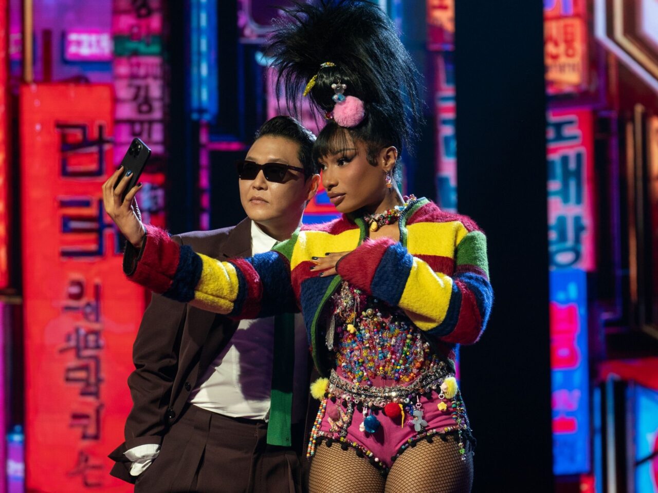 kpopped megan thee stallion psy