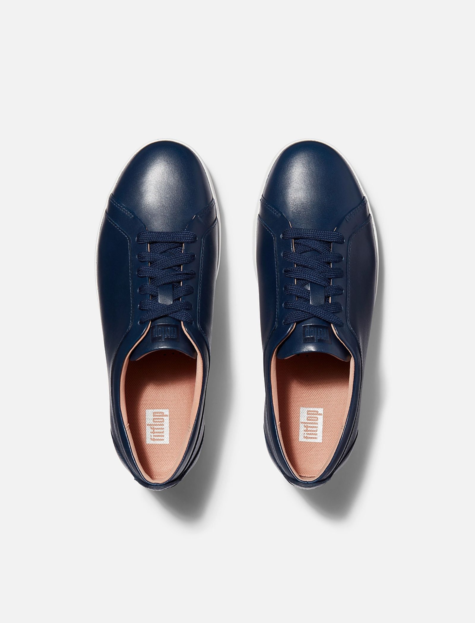 fitflop rally leather sneakers