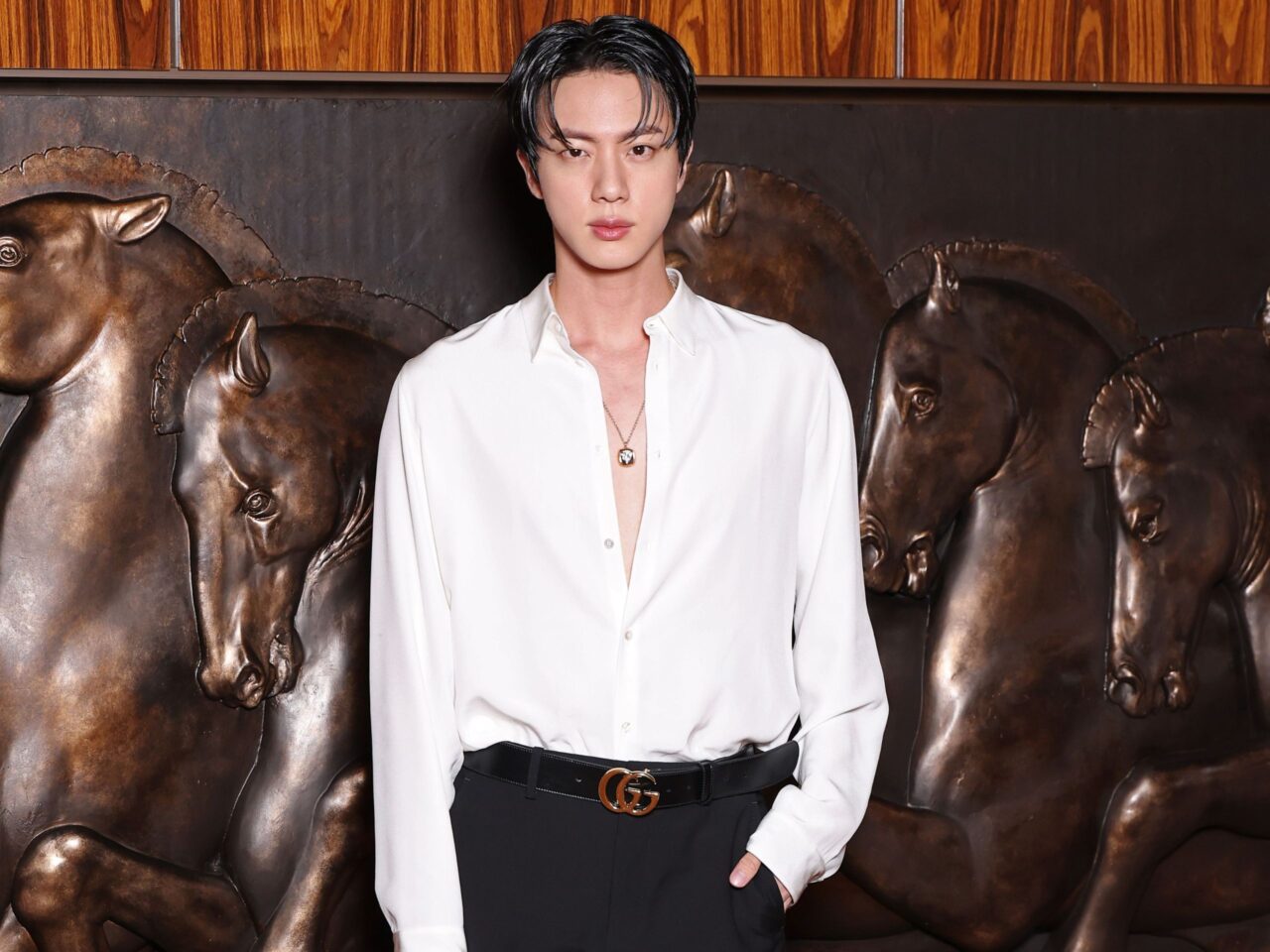 bts jin gucci the tiger short film