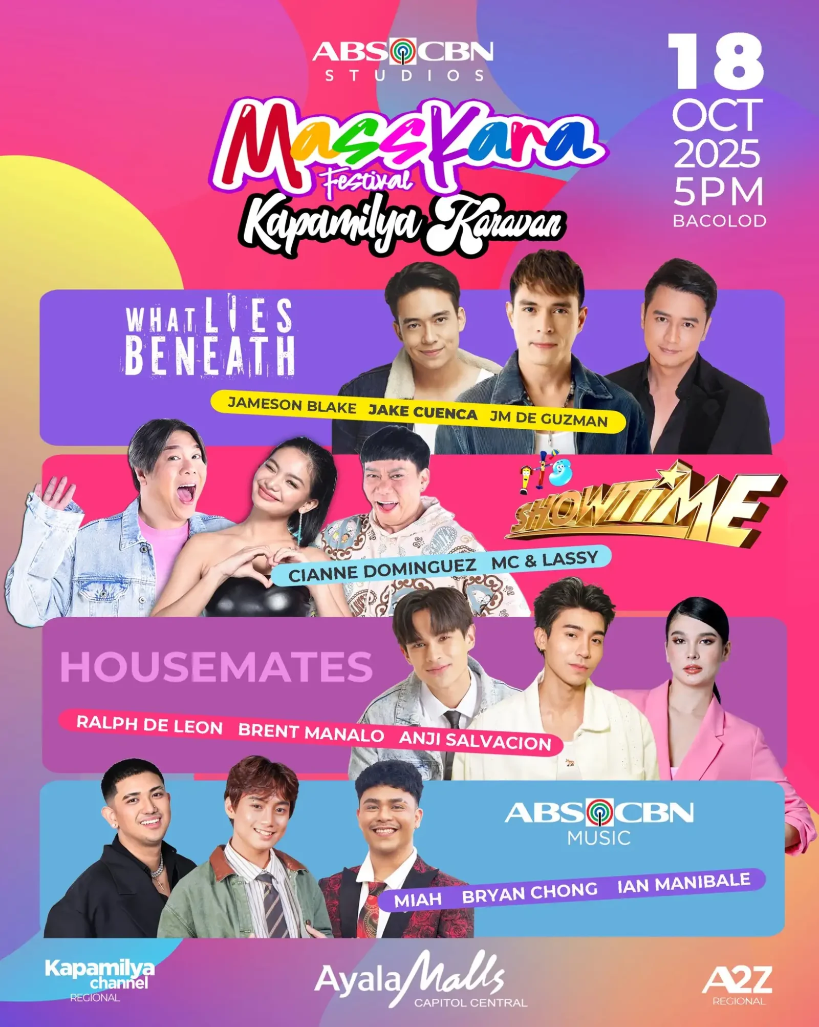 masskara kapamilya karavan billboard philippines