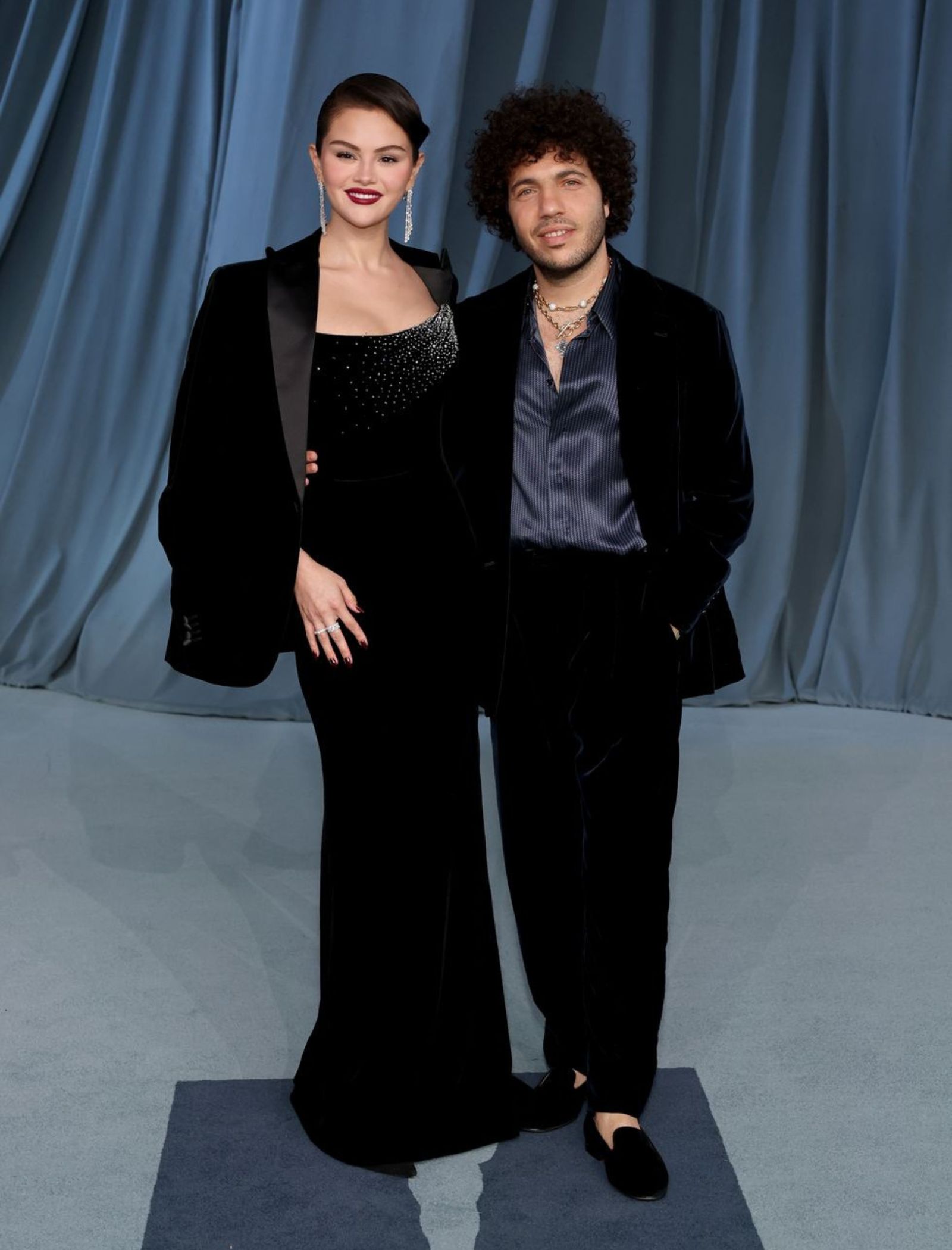 academy museum gala selena gomez benny blanco