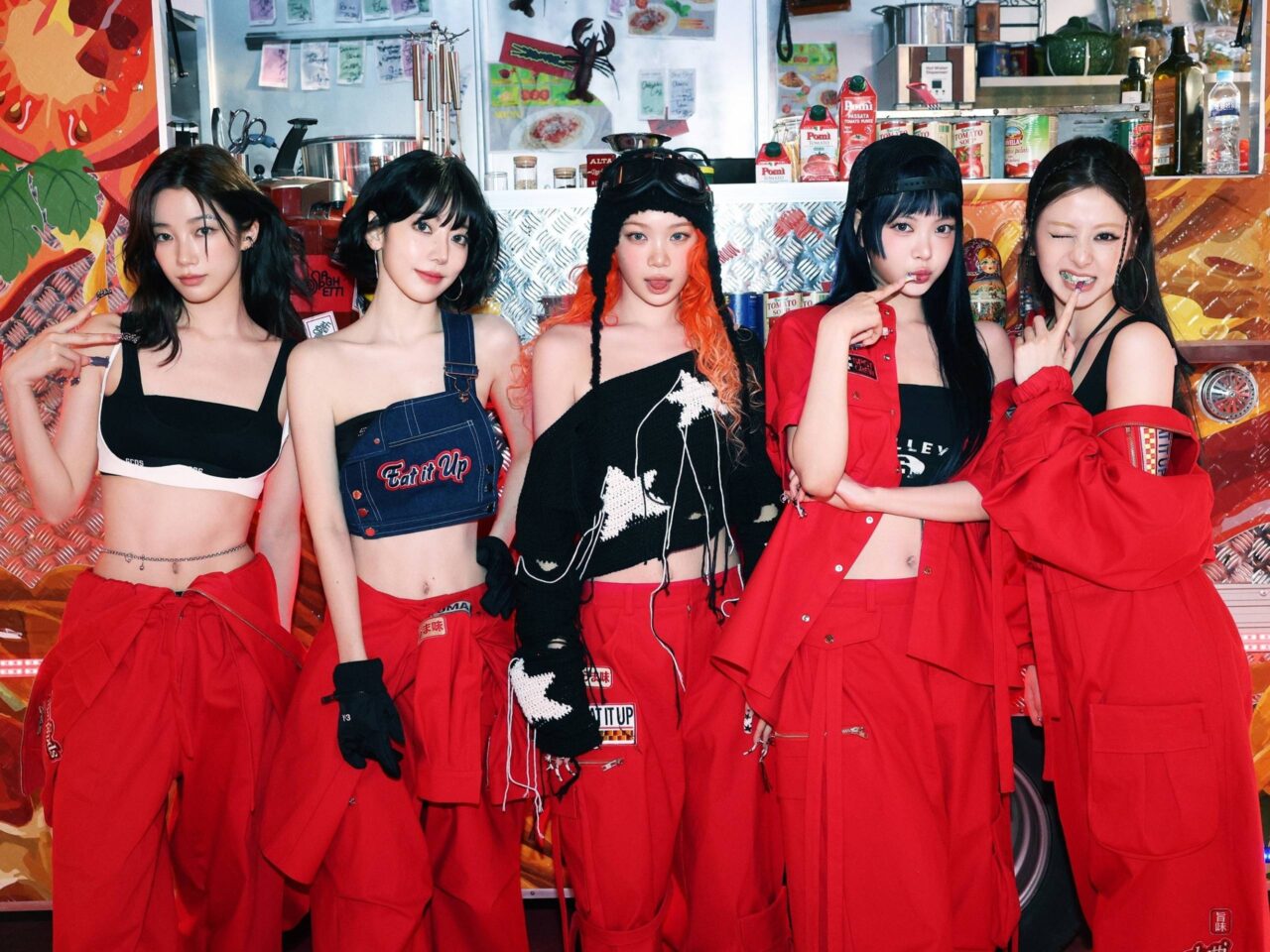 le sserafim spaghetti vinyl