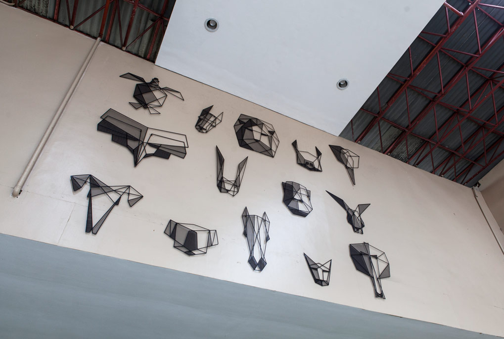 PONT studio Metal-sketches-animal-series