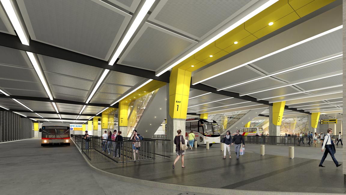 One Ayala Bus station