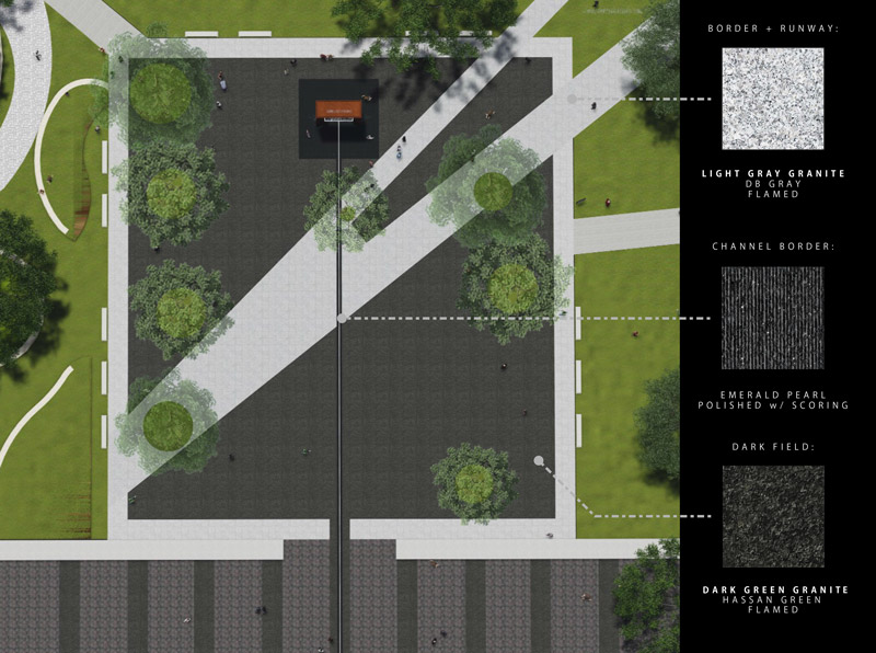 McMicking Memorial and Plaza