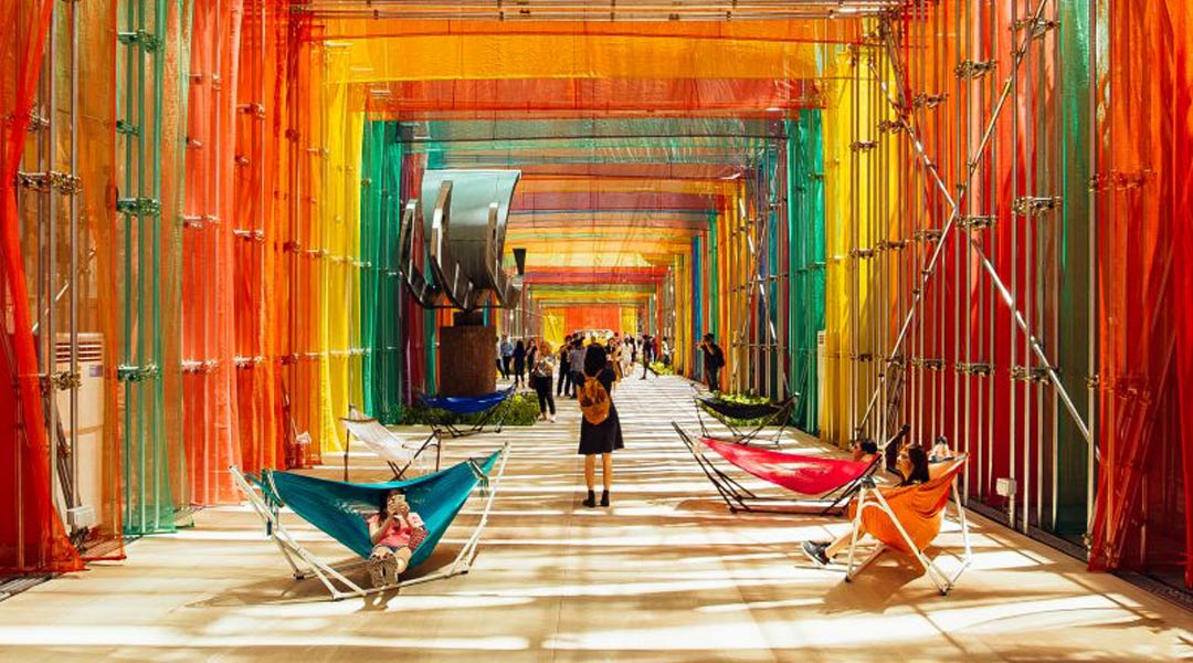 Archifest 2016 saw the return of the festival pavilion. It was designed by DP Architects based on the theme 