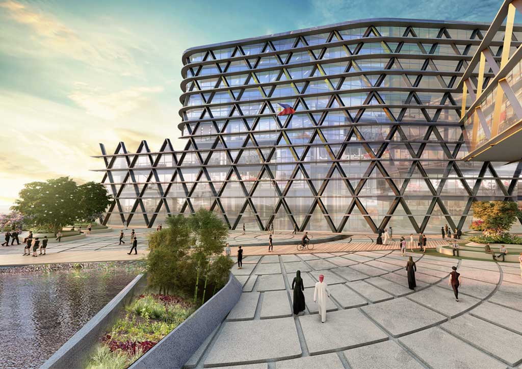 bluprint architecture spacefabrik mmda office complex