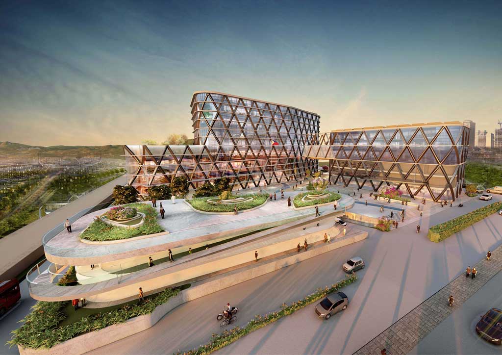 bluprint architecture spacefabrik mmda office complex