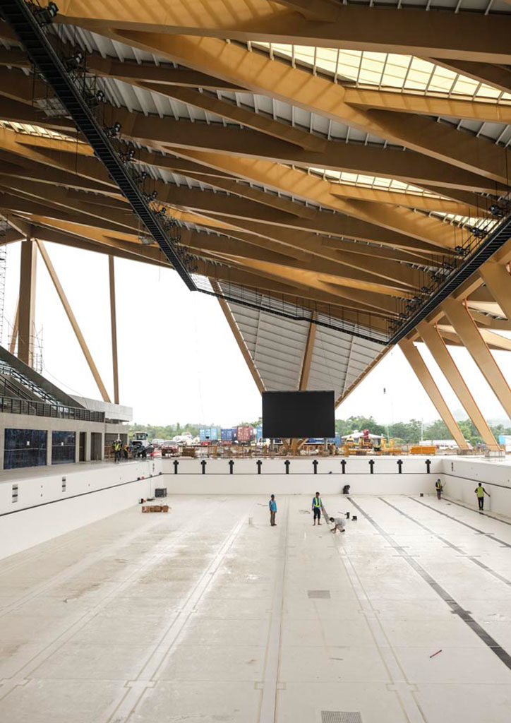bluprint architecture new clark city aquatic center