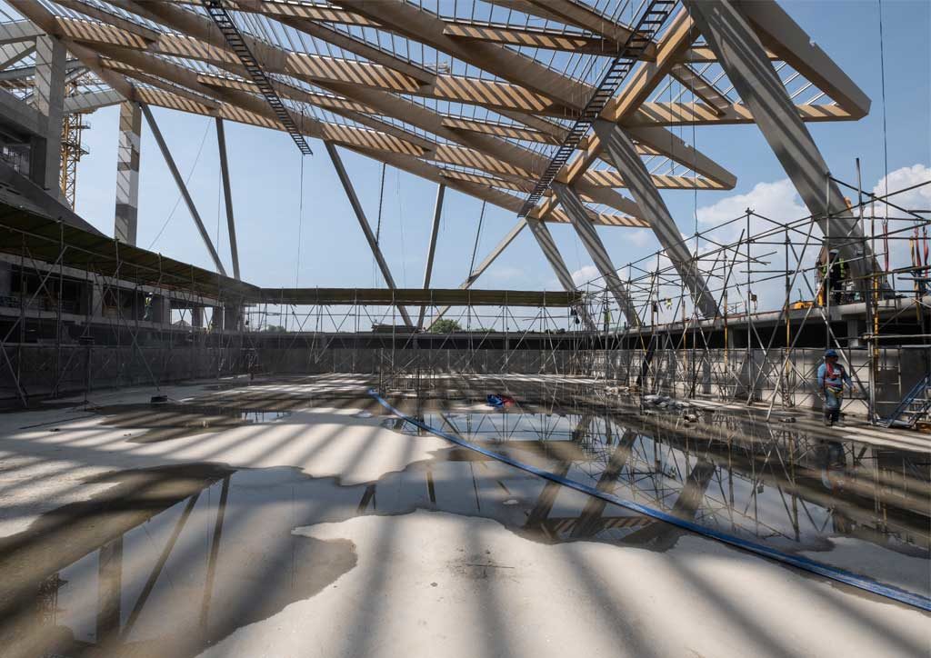 bluprint architecture new clark city aquatic center