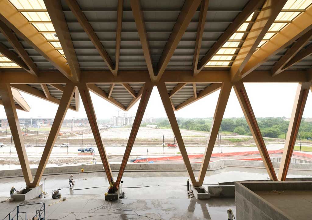 bluprint architecture new clark city aquatic center