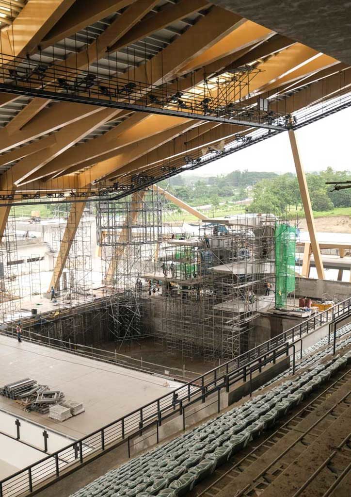 bluprint architecture new clark city aquatic center