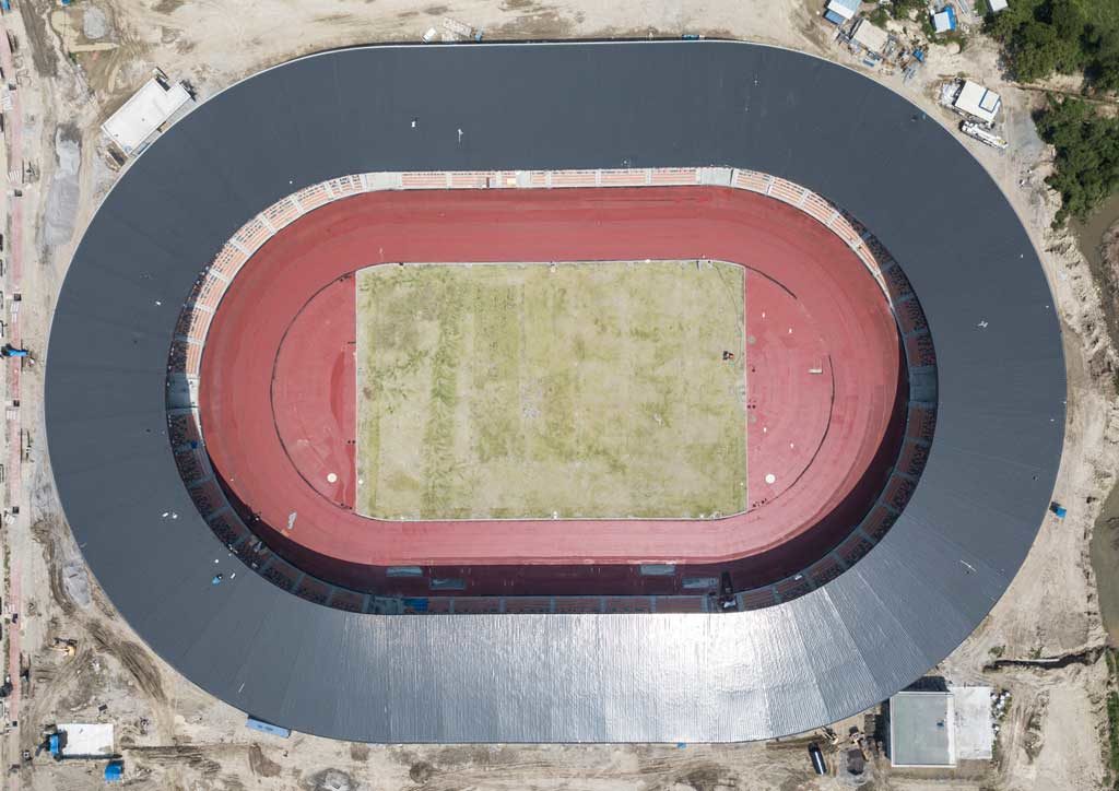 bluprint architecture new clark city sports complex athletic stadium budji layug royal pineda budji+royal architecture+design