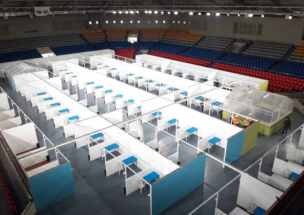 Ninoy Stadium as COVID-19 quarantine facility