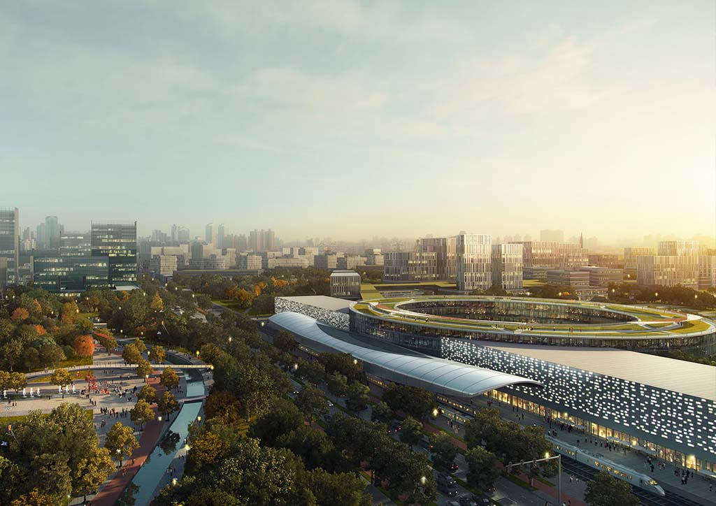 BluPrint AECOM integrated masterplan of the 9500-hectare New Clark City 