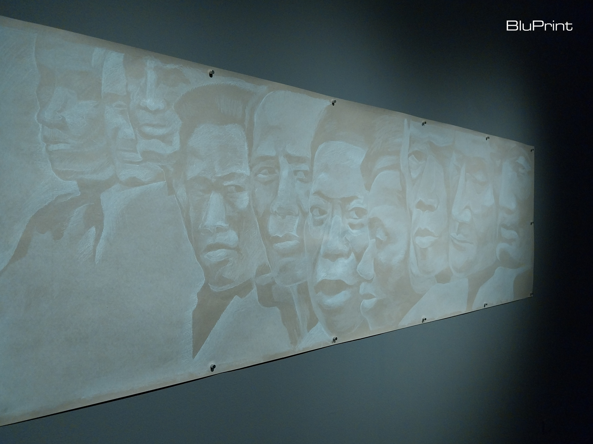 Jaclyn Reyes' "Untitled" in the "Snare for Birds" exhibit at the Ateneo Art Gallery. Photo by Patricia F. Yap.