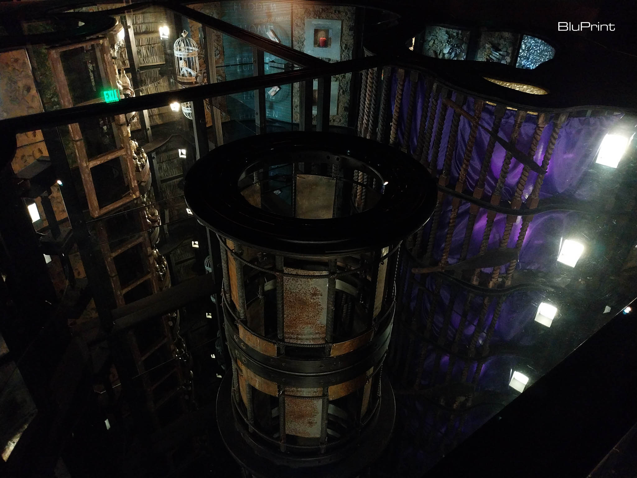 A portion of "Arkipelago: Capital" by Mark Justiniani at the "Void of Spectacles" exhibit at Ateneo Art Gallery. Photo by Patricia F. Yap.