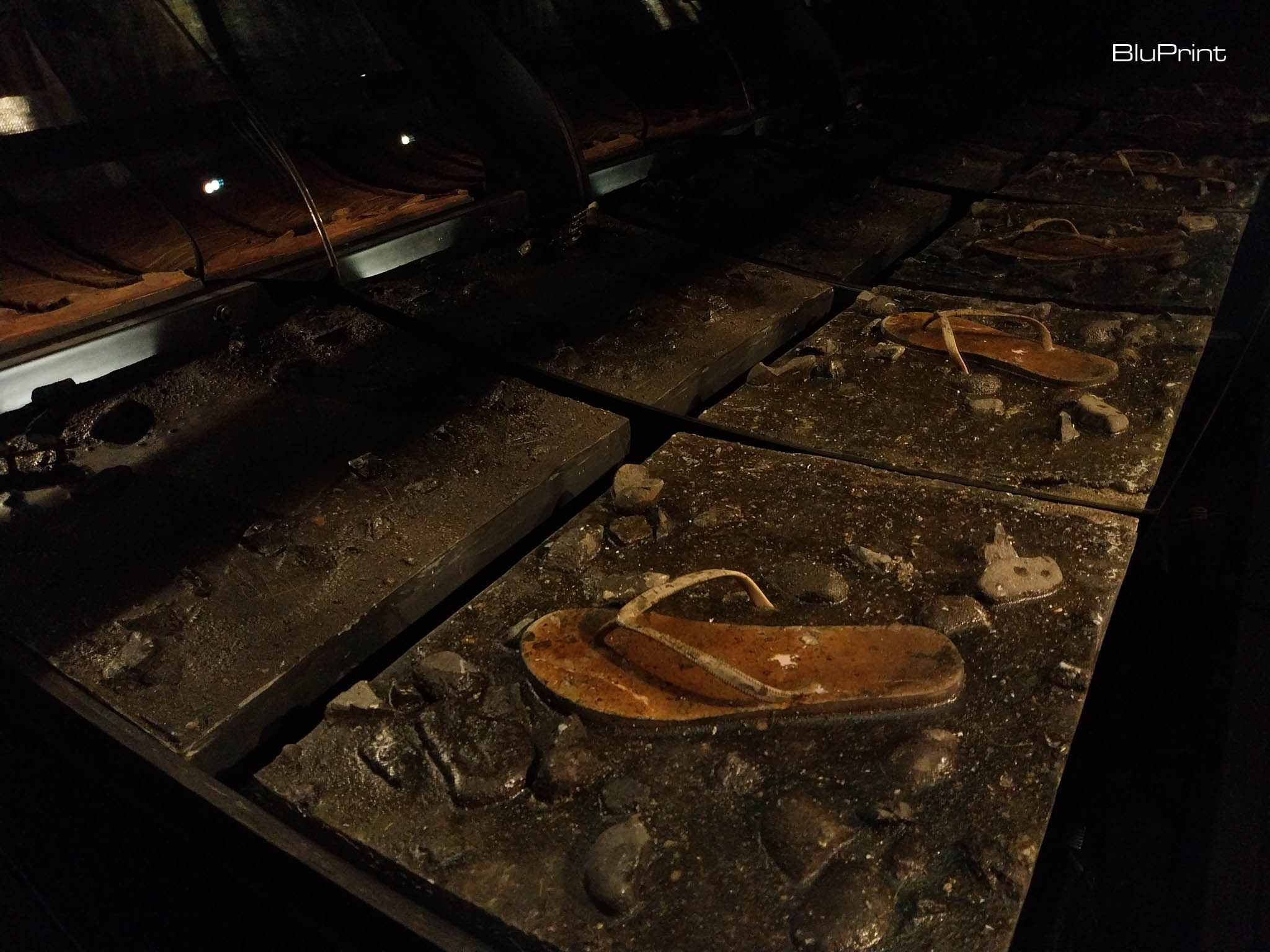 A portion of "Arkipelago: Province" by Mark Justiniani at the "Void of Spectacles" exhibit at Ateneo Art Gallery. Photo by Patricia F. Yap.