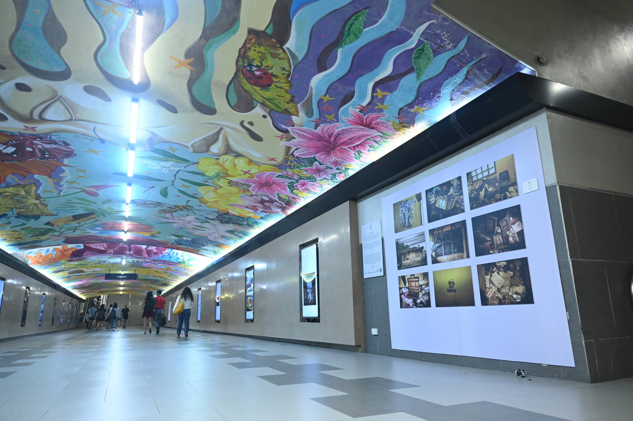 Fotomoto Exhibit at Legazpi Underpass. Source: Ayala Land.