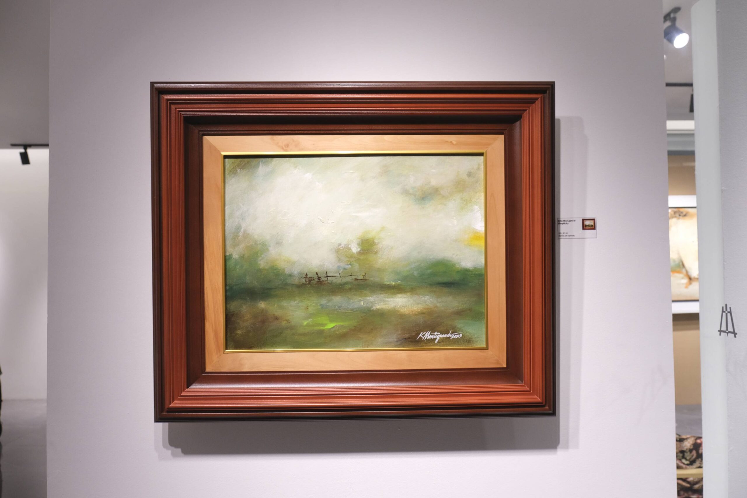 "Into the Light of Simplicity" by Kenneth Montegrande. Photo by Ed Simon.