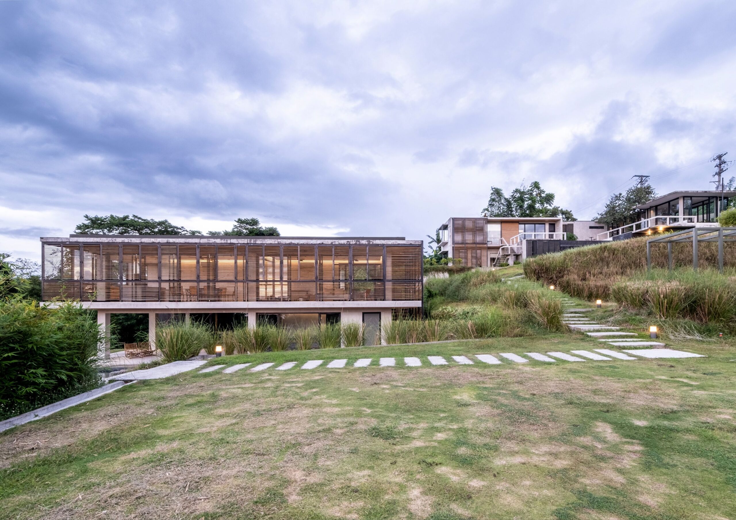 A view of the two villas at Parallel in Tanauan Batangas.