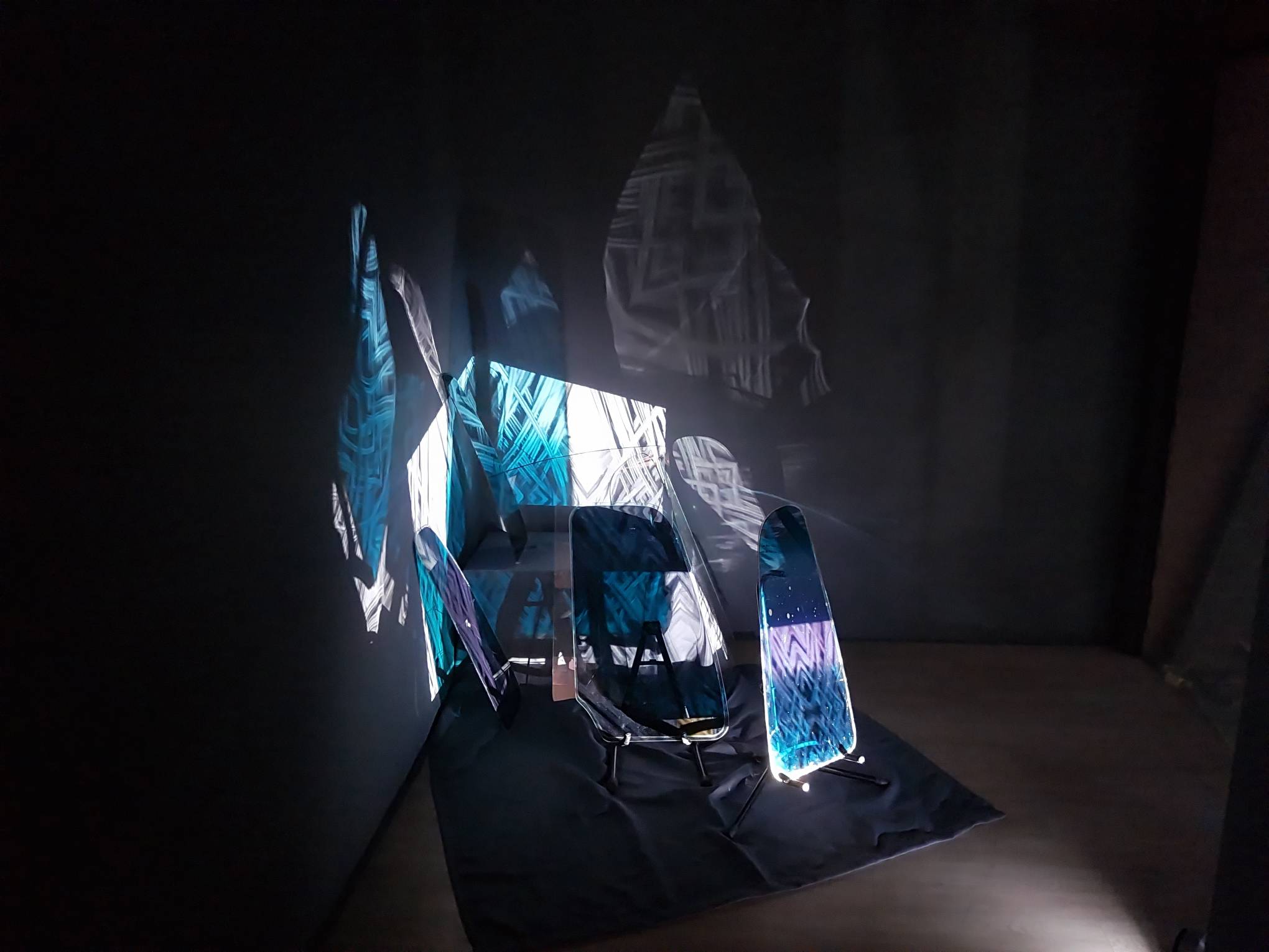 Close-up of "Talinghaga" by Annie Pacaña. Photo by Elle Yap.