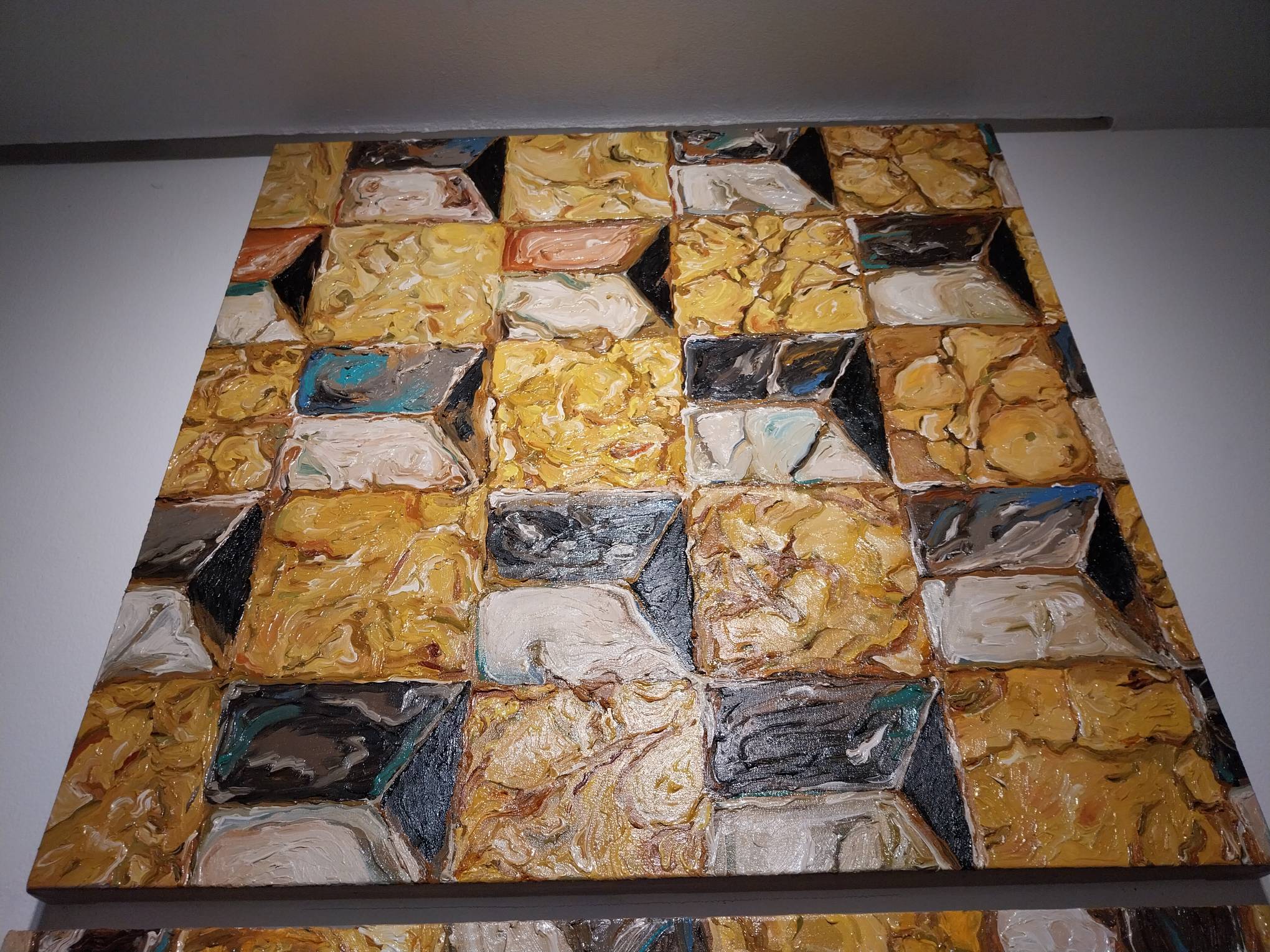 Details for "Black Coat Series" as shown in "The Crack, the Gap, the Alleyway. Photo by Elle Yap.