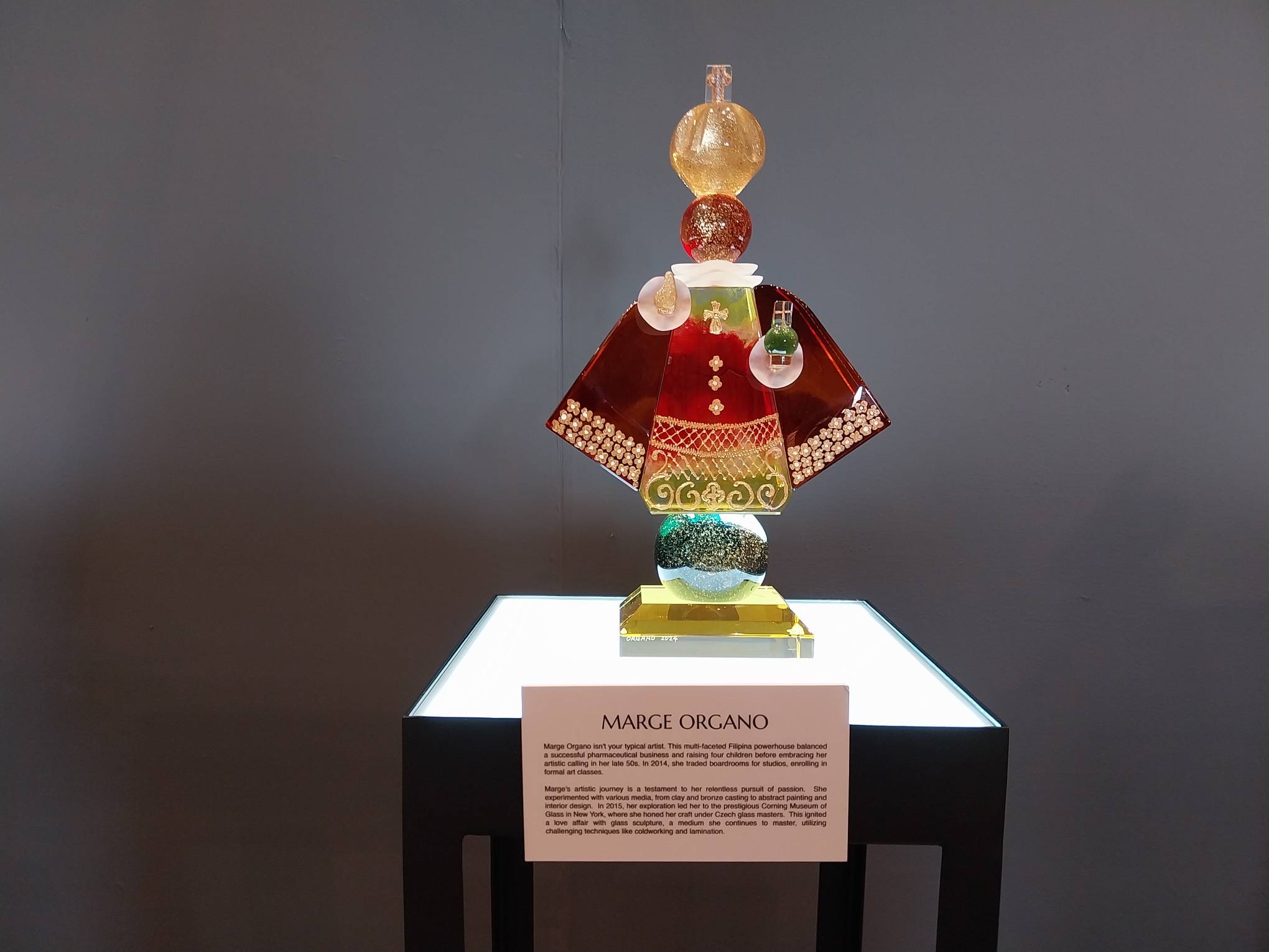 A work by Marge Organo. Photo by Elle Yap.