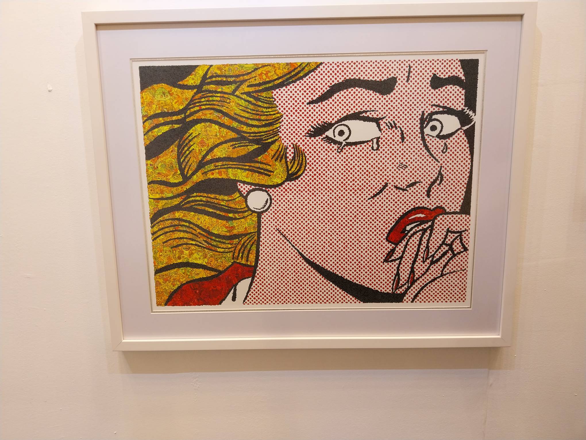 Pop art pastiche in MoCAF. Photo by Elle Yap.