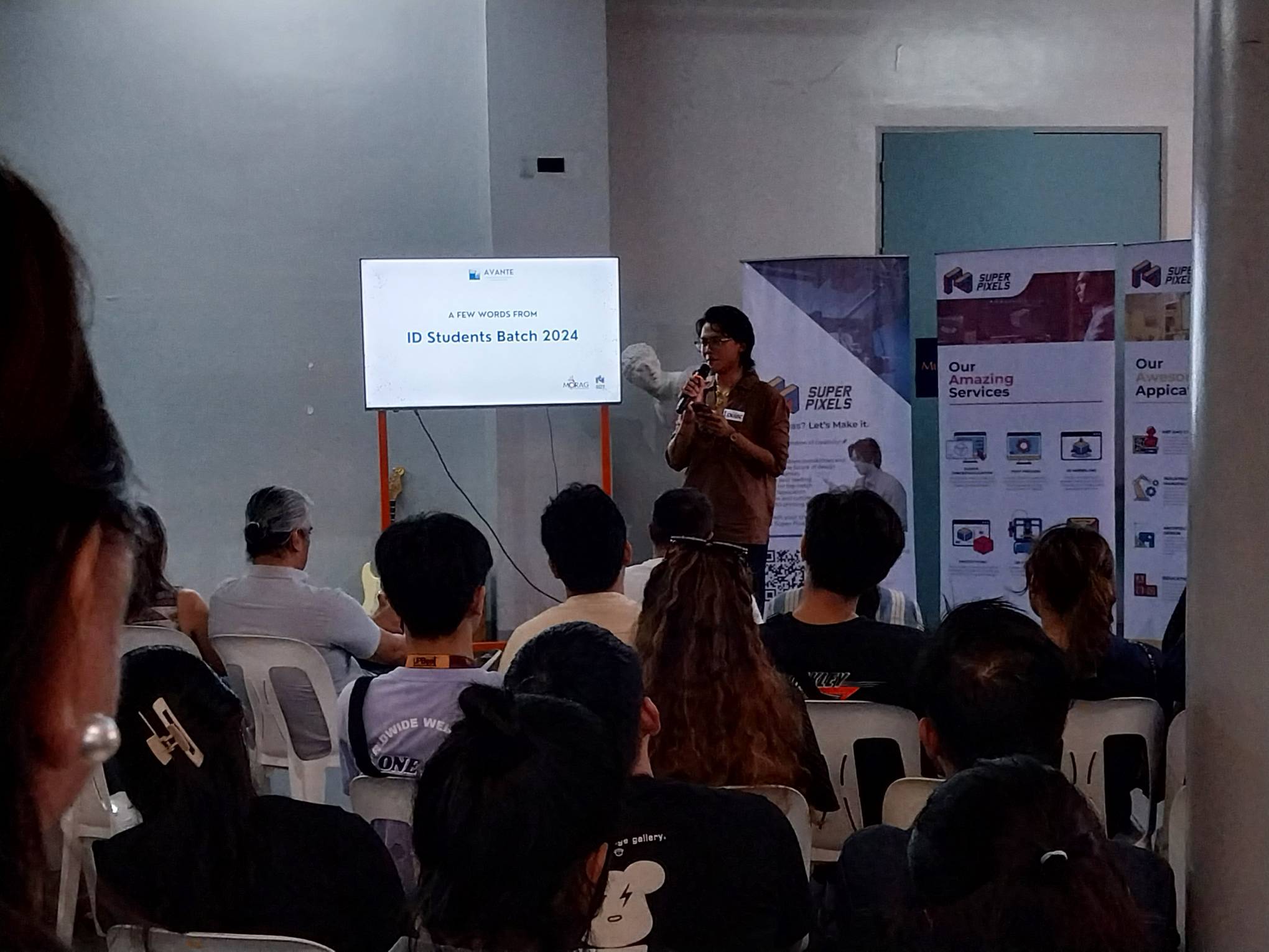 Louise Beron, one of the upcoming graduates of the Industrial Design course. Photo by Elle Yap.