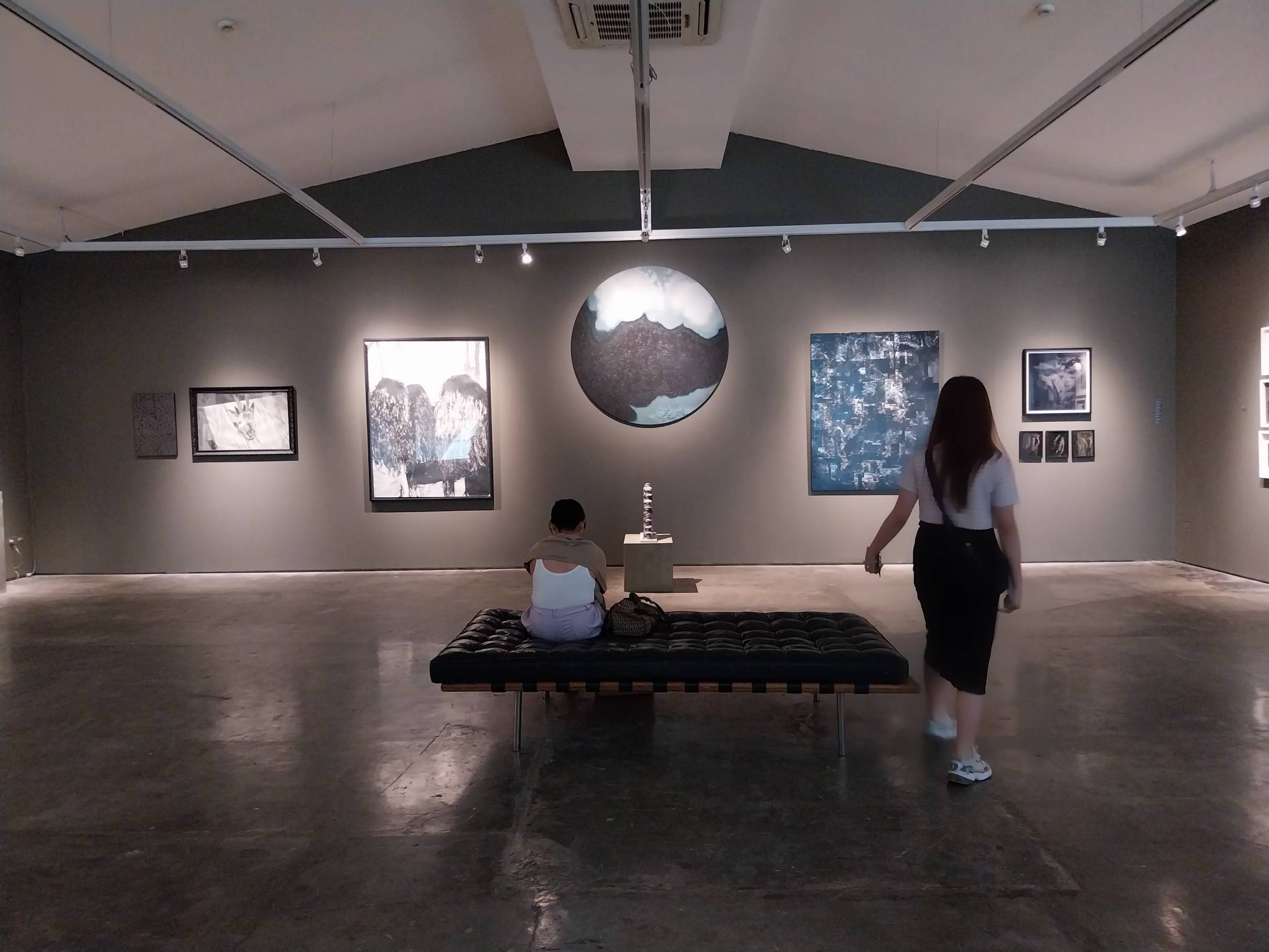 The gallery floor view of Artinformal's 