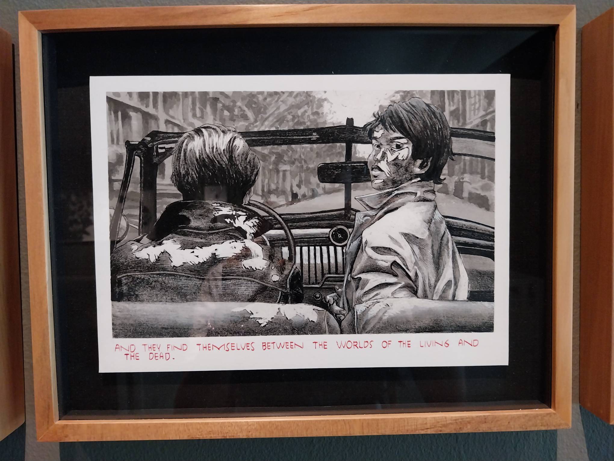 Fragment of "Phantom Decoy" by Victor Balanon. Photo by Elle Yap.