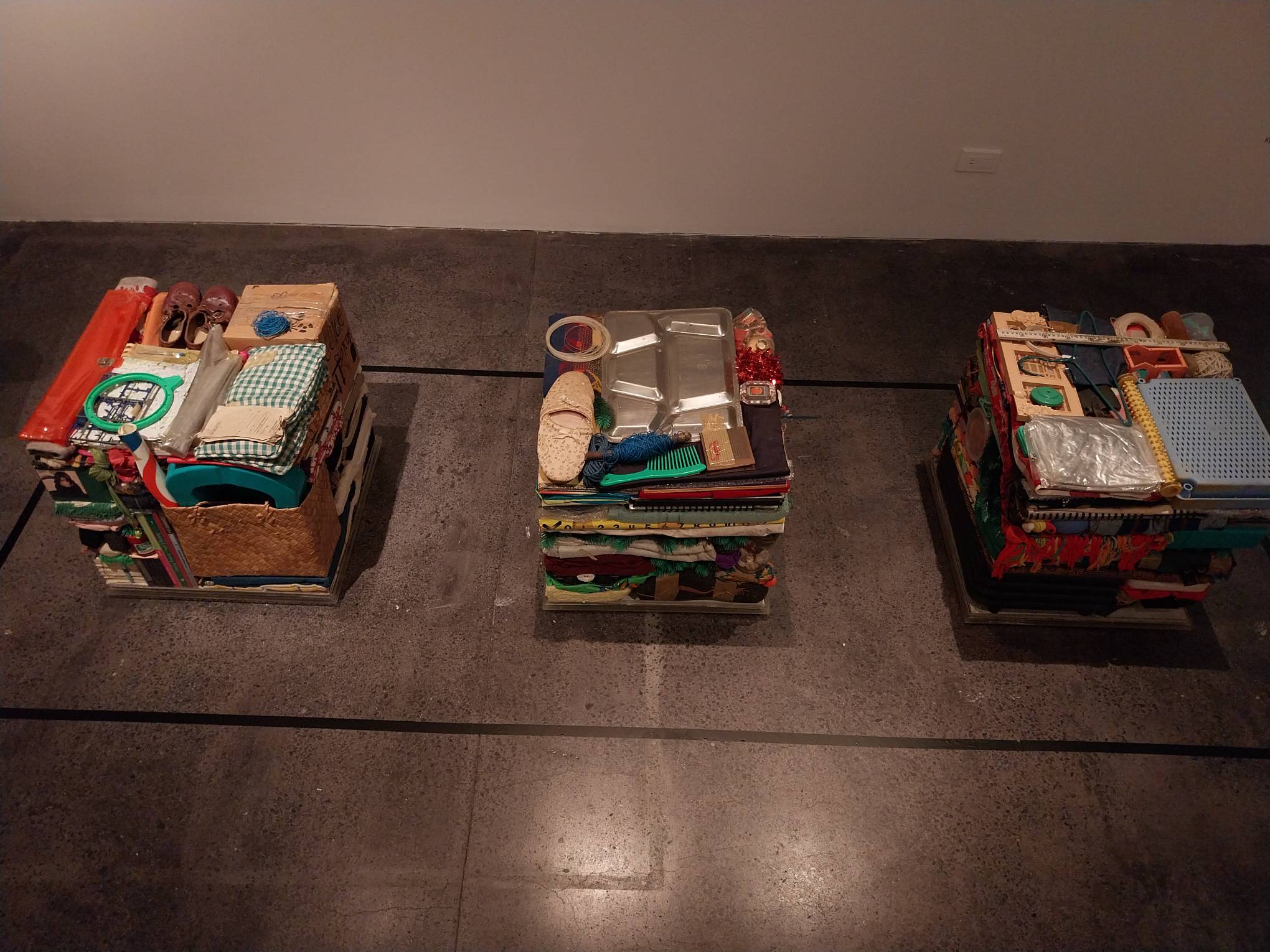 Top view of the Aquilizans' works. Photo by Patricia Yap.