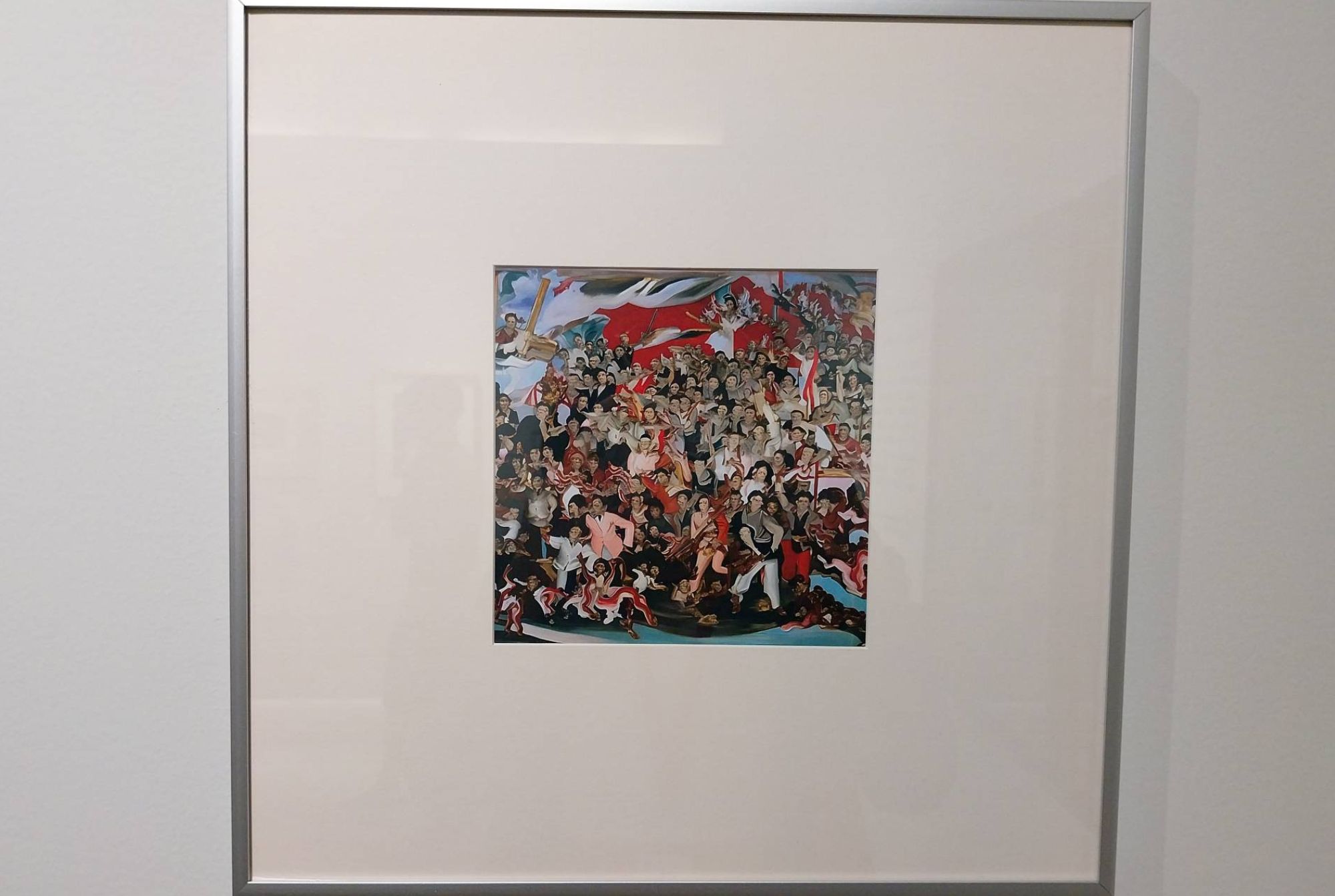 "Oligarchs Colonizing the Heavens" by Buen Abrigo, made with generative AI. Photo by Elle Yap.