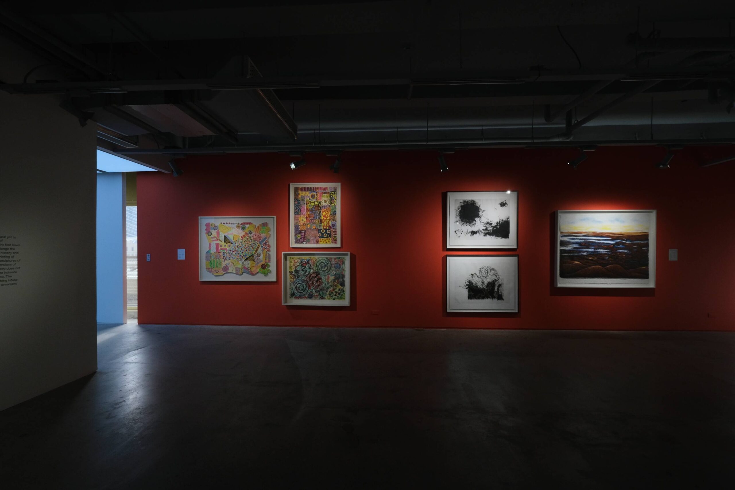 Other printmaking works made at STPI. Photo by Ed Simon.