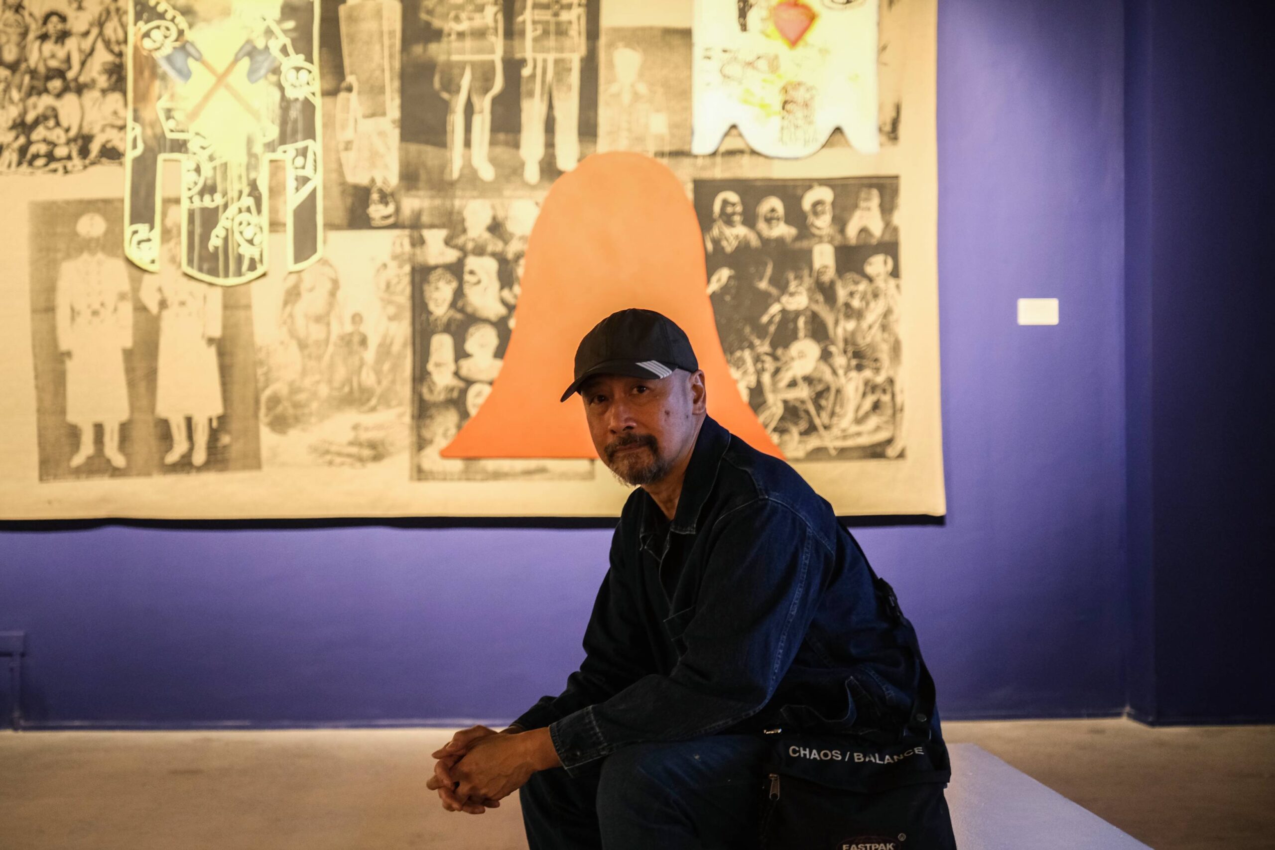 Artist Manuel Ocampo. Photo by Ed Simon.