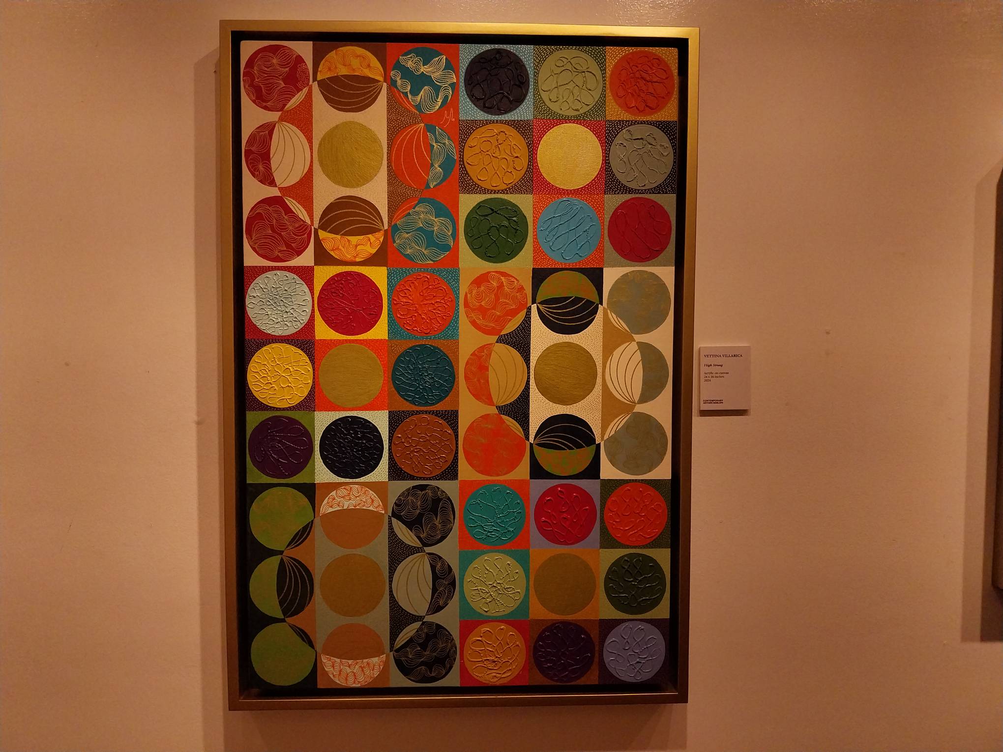 A painting by Vettina Villarica.