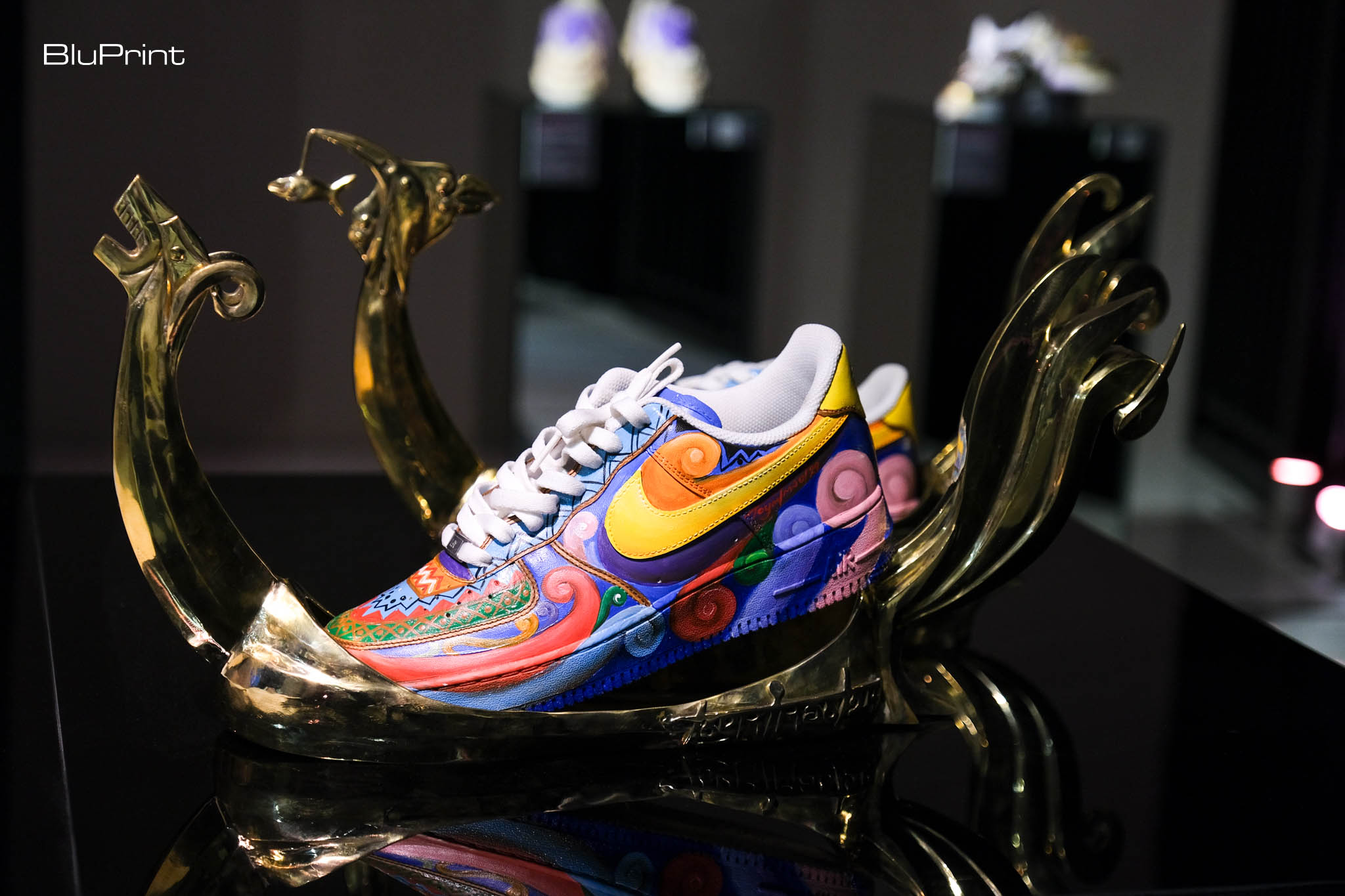 "Bakunawa at Sarimanok" by Toym Imao for The Pink Room.